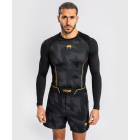 Рашгард - Venum Razor Rashguard Long Sleeves - Black/Gold​